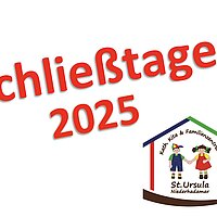 Schließtage 2025
